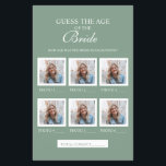 sage green 推測新婦の年齢の紙のシート チラシ<br><div class="desc">sage green 推測新婦の年齢の紙のシート</div>