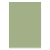 Sage Green Baby Blocks Editable Tent Cards テーブルナンバー (裏面)