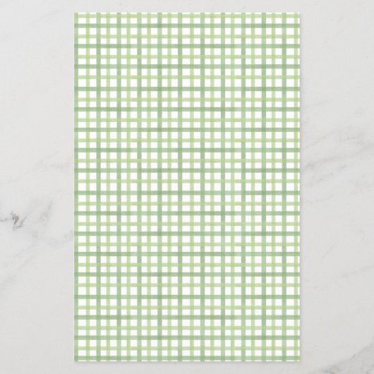 Sage Green Baby Shower Bingo Game Card チラシ (裏面)