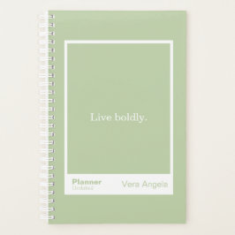 Sage Green Block Quote Small Planner プランナー手帳