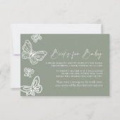 Sage Green Books forベビー・カード ノートカード (正面)