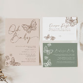 Sage Green Books forベビー・カード ノートカード