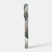 Sage Green Botanical Leaf  – Boho Neutral iPhoneケース (左側面)