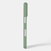 Sage Green Bow Initial Aesthetic Case-Mate iPhoneケース (裏面 / 右)