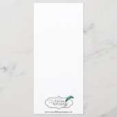 Sage Green Brownよくはしゃぐのメニューにモノグラ結婚ム メニュー (裏面)