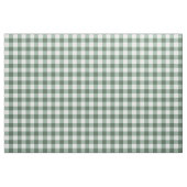 Sage Green Classic Gingham Pima Cotton Fabric ファブリック (ヤード)