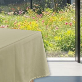 Sage Green Cotton Tablecloth - Various Sizes  テーブルクロス