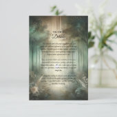 Sage Green Enchanted Forest Radiance エンクロージャーカード (スタンド正面)