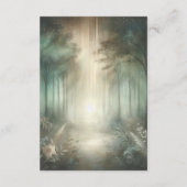Sage Green Enchanted Forest Radiance エンクロージャーカード (裏面)
