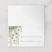 Sage Green Eucalyptus Lantern プレイスカード (外部開封)