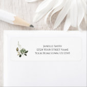 Sage Green Floral Wedding | ラベル (インサイチュ)