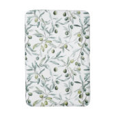 Sage Green French Country Olive バスマット (正面縦)