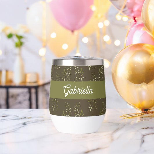 Sage green French country Olive pattern name (バチェラーパーティー (回転後))