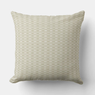 Sage Green Geometric Minimalist Throw Pillow クッション