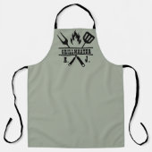 Sage Green Grillmaster BBQ Apron エプロン (正面)