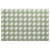 Sage Green Heart - Premium Pima Cotton Fabric ファブリック (ファットクウォーター)