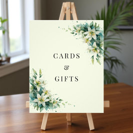 Sage Green Lily Valley Floral Cards Gifts Sign フォトプリント