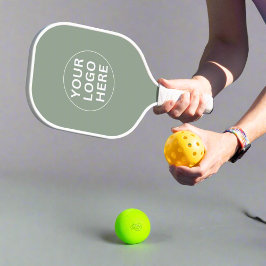 Sage Green Logo lプロフェッショナルブランドビジネス ピックルボールラケット