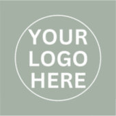Sage Green Logo lプロモーション会社ブランド シール (正面)
