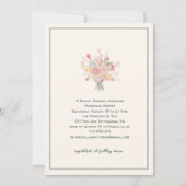 Sage Green Minimalist Elegant Bridal Shower  招待状 (正面)