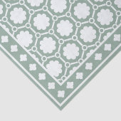 Sage Green Modern Bone Inlay Decoupage Paper 薄葉紙 (詳細)