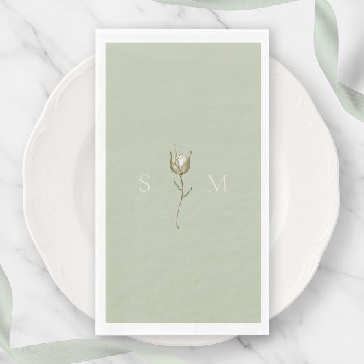 Sage Green Monogram