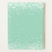 Sage green name script 2026 プランナー手帳 (裏面)