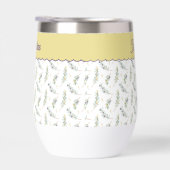 Sage Green Olive Branch Monogram Name (右面)