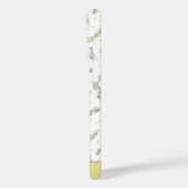 Sage Green Olive Branch Monogram Name Case-Mate iPhoneケース (裏面 / 左)