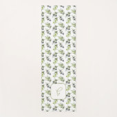 Sage Green Olives Watercolor Custom Name ヨガマット (正面)