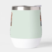 Sage green photo monogramイニシャル名 (左面)