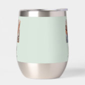 Sage green photo monogramイニシャル名 (左面)