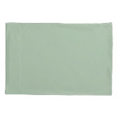 Sage Green Pillowcases – Decorative Pillow Covers  枕カバー (裏面-左)