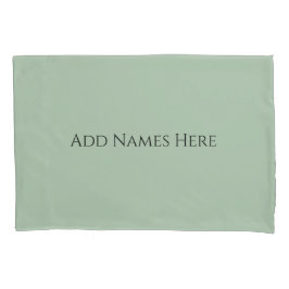 Sage Green Pillowcases – Decorative Pillow Covers  枕カバー