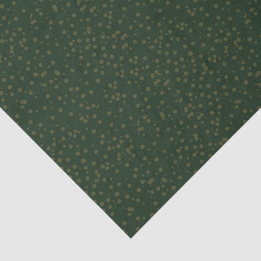 Sage Green Polka Dots Modern Pattern 薄葉紙 (詳細)