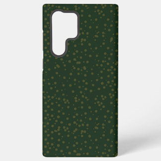 Sage Green Polka Dots Modern Pattern Samsung Galaxy S22 Ultraケース