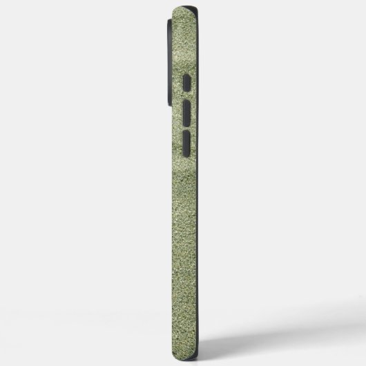 Sage Green Sand Ginkgo Leaf Zen Case-Mate iPhoneケース (裏面 / 左)