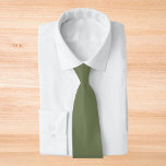 Sage Green Solid Color ネクタイ<br><div class="desc">Sage Green Solid Color</div>