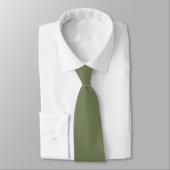 Sage Green Solid Color ネクタイ (タイ)