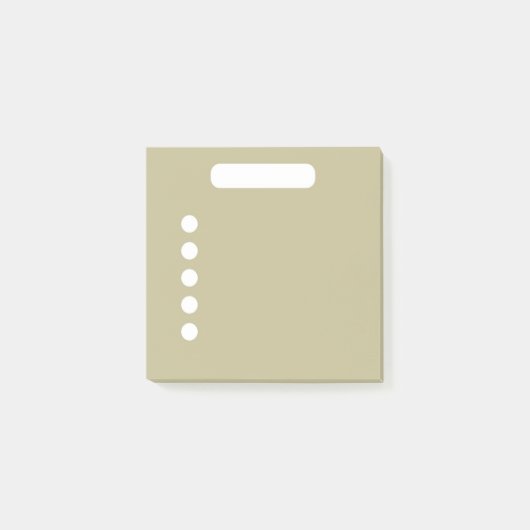 Sage Green To-Doリスト ポストイット (正面)