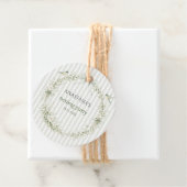 Sage Green Toile De Juoy Nesting Party  フェイバータグ (インサイチュ)