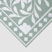 Sage Green Traditional Bone Inlay Decoupage Paper 薄葉紙 (詳細)