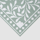 Sage Green Traditional Bone Inlay Decoupage Paper  薄葉紙 (詳細)
