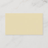 Sage Green Watercolor Botanical Wedding RSVP Card 名刺 (裏面)