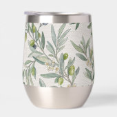 Sage Green Watercolor French Country Olive (右面)