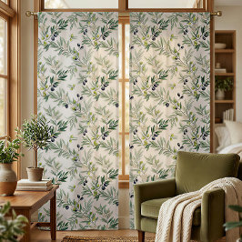 Sage Green Watercolor French Country Olive