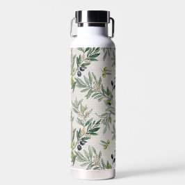 Sage Green Watercolor French Country Olive ウォーターボトル