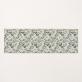 Sage Green Watercolor French Country Olive ヨガマット (正面(横))