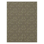 Sage Green Watercolor French Country Olive Pattern テーブルクロス (正面)