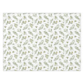 Sage Green Watercolor Olives テーブルクロス (正面(横))